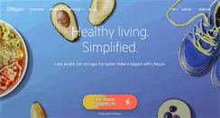 Desktop Screenshot of lifesum.com