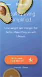 Mobile Screenshot of lifesum.com